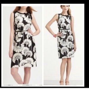 EUC Kate Spade dress. Kate Spade Austin Fan Floral Silk Cotton Bow Dress